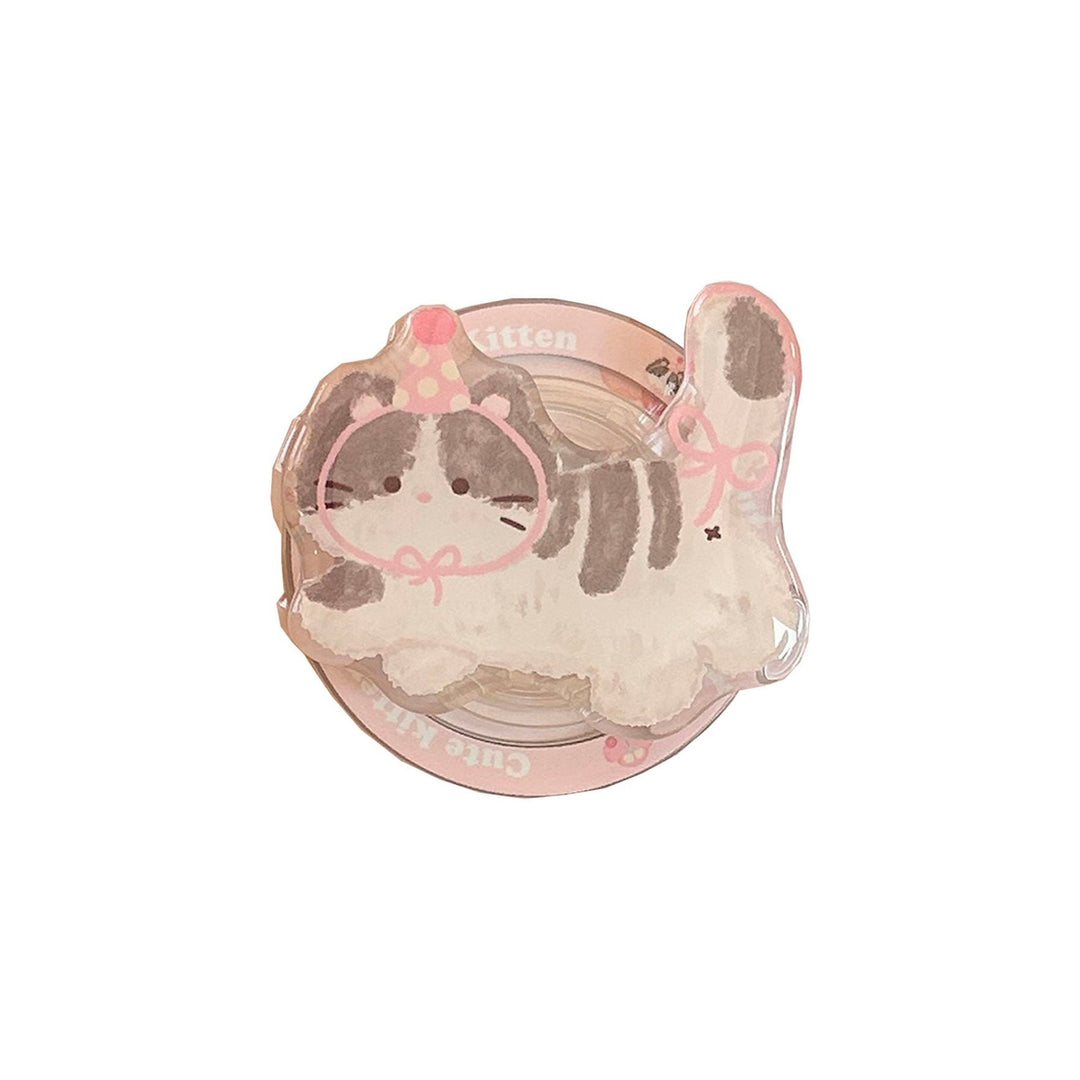 Smartphone Finger Holder in cute cat design Stornfield