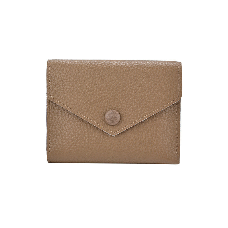 Textured Leather Coin Wallet Stornfield