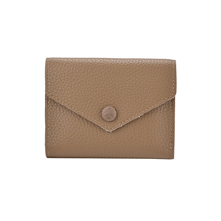 Textured Leather Coin Wallet Stornfield
