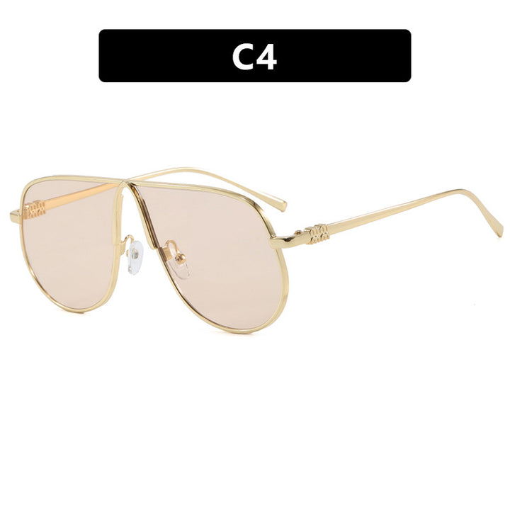 Women's pilot sunglasses with high-quality metal frame and polarized lenses Stornfield