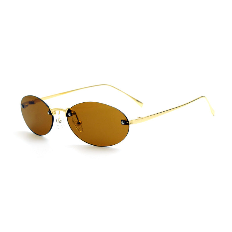 Minimalist Oval Frame Glasses Stornfield