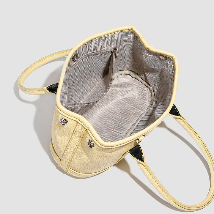 Stylish Textured Handheld Tote Bag