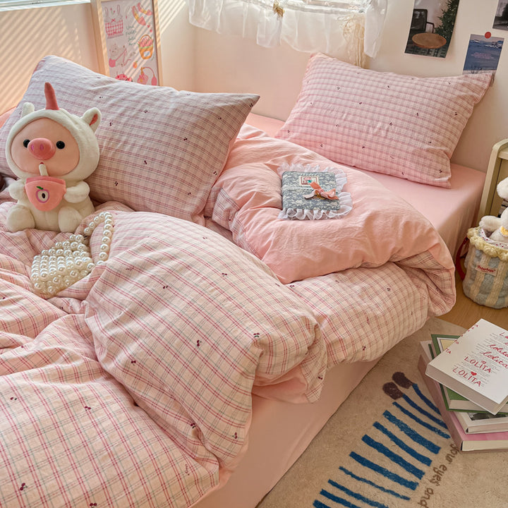 Children's Whimsical Cartoon-Themed Bedding Set