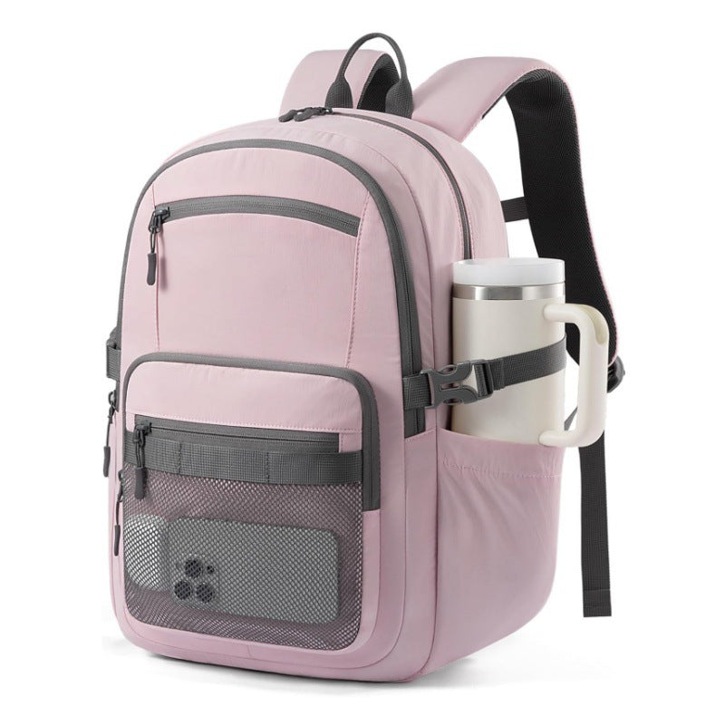 Everyday backpack with practical bottle holder Stornfield