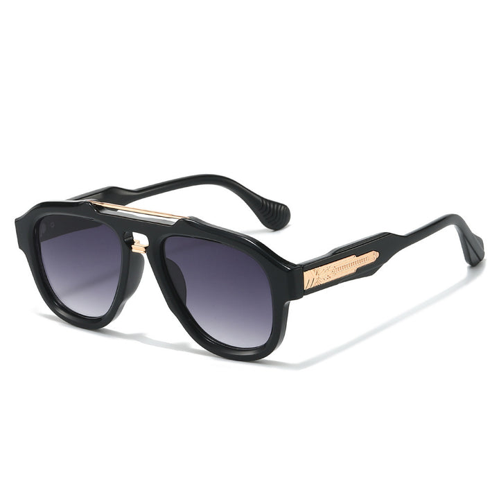 Fashion-Forward Semi-Transparent Shield Sunglasses Stornfield