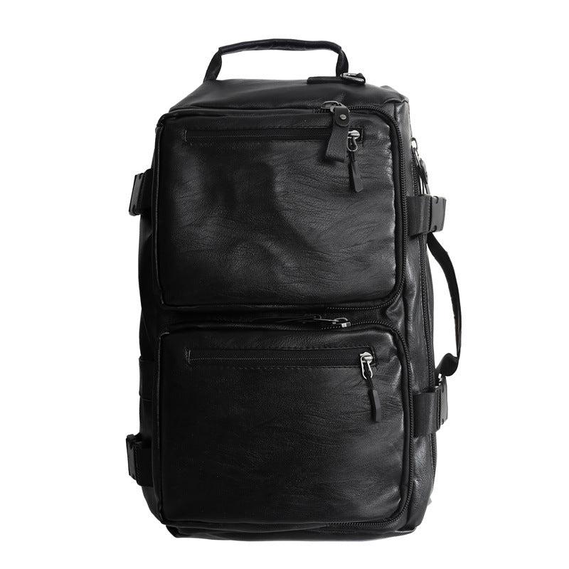 Multi-Functional Leather Weekend Bag Stornfield