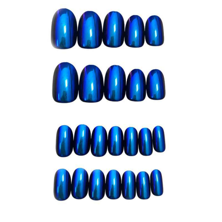 Premium Iridescent Press-On Nail Set Stornfield