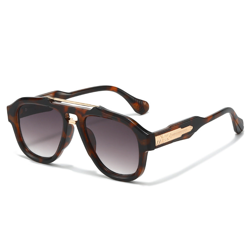 Fashion-Forward Semi-Transparent Shield Sunglasses Stornfield