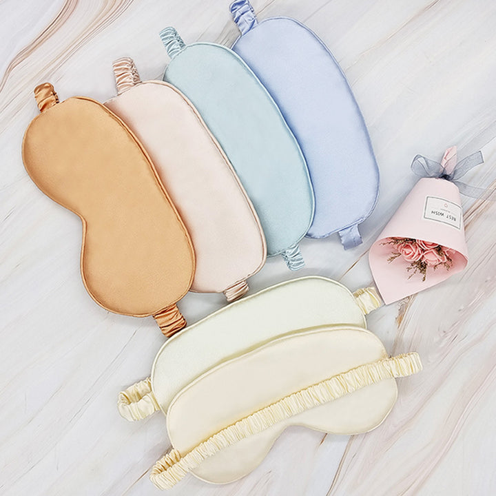 Women's ultra-soft sleep mask with extra padding and elastic satin band Stornfield