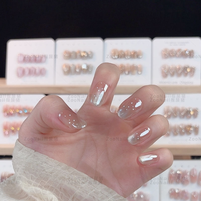 Gradient Ombre Press-On Nail Enhancements