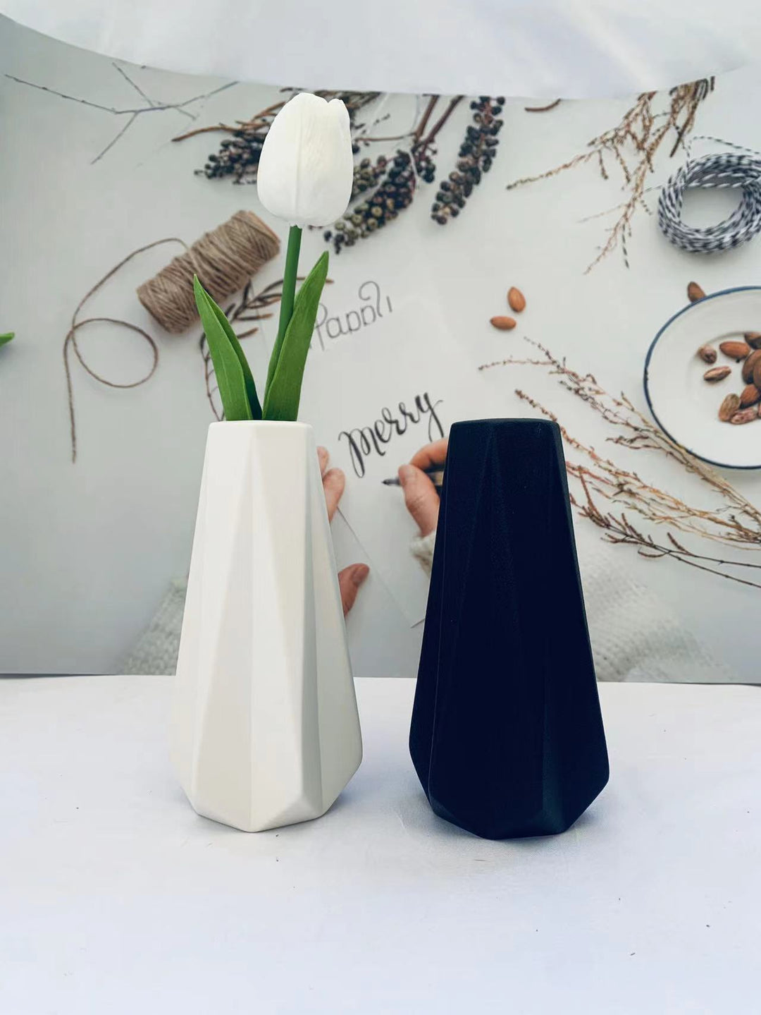 Modern Geometric Decorative Sculpture Stornfeild