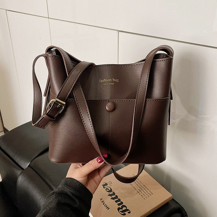 Minimalist Leather Shoulder Bag