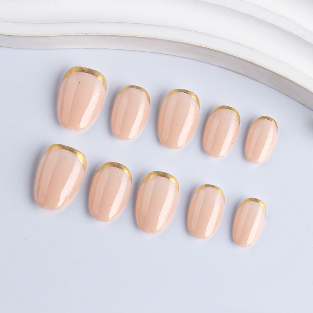 Elegant Glossy Nail Wraps Stornfield
