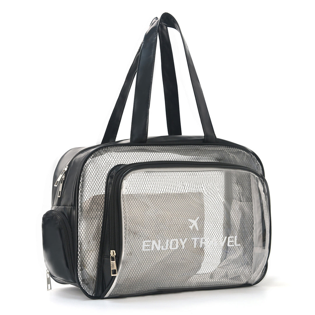 Transparent Travel Bag with Versatile Compartments Stornfield