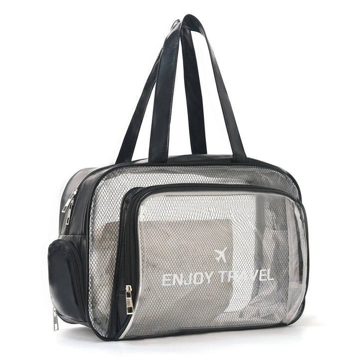 Transparent Travel Bag with Versatile Compartments Stornfield