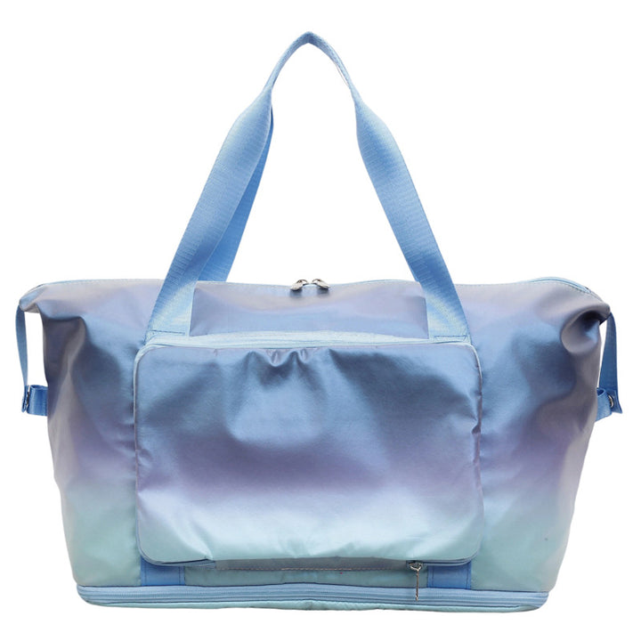 Color Block Travel Duffle Bag Stornfield