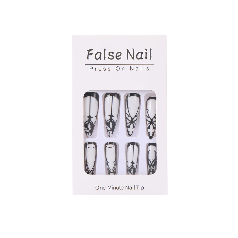 Creative nail art with floral design Stornfield