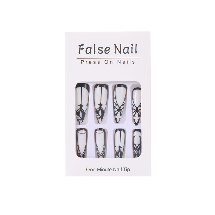 Creative nail art with floral design Stornfield