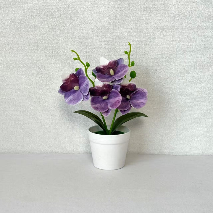 Elegant Decorative Orchid Floral Arrangement for Home Decor