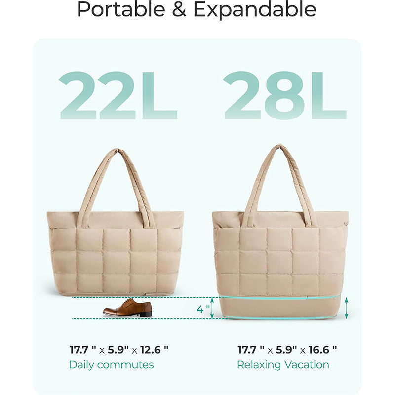 Padded tote bag Stornfield