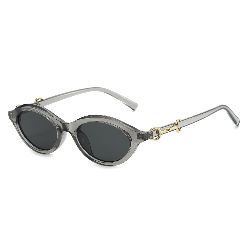 Fashionable Retro Oval Sunglasses Stornfield