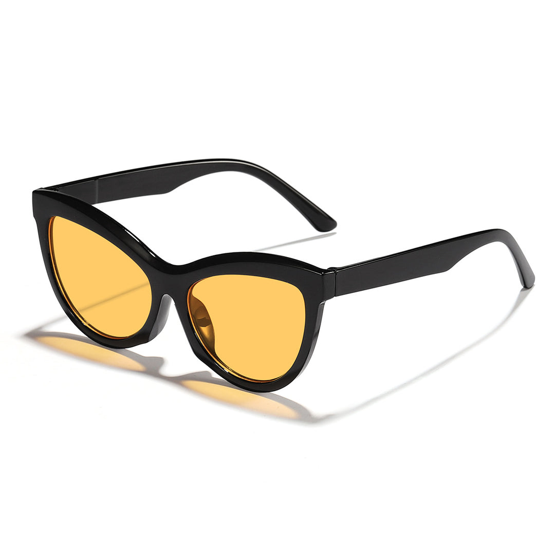 Women's trendy black and white sunglasses Stornfield