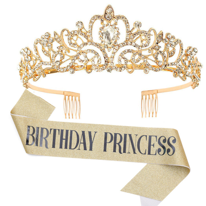 Women's Birthday Sash with Glitter Design Stornfield