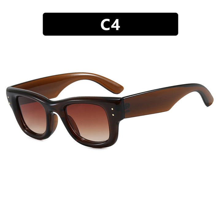 Women's fashionable sunglasses with wide, elegant frame and protective UV filter Stornfield