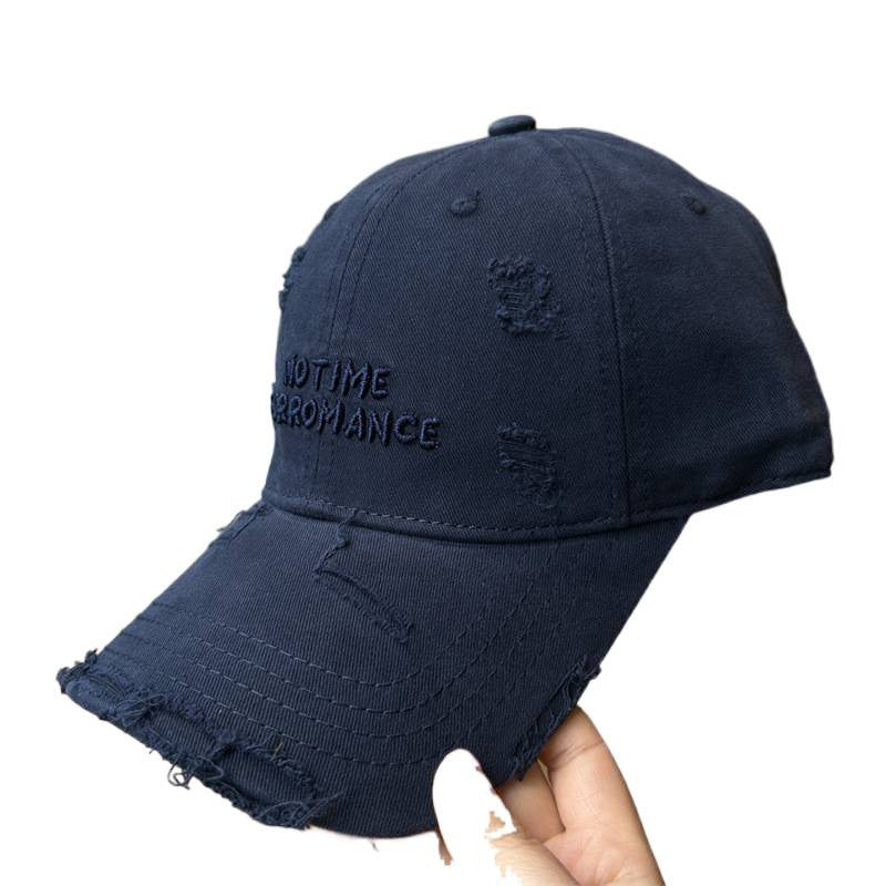 Women's Distressed Cotton Adjustable Baseball Cap Stornfield 1784084193