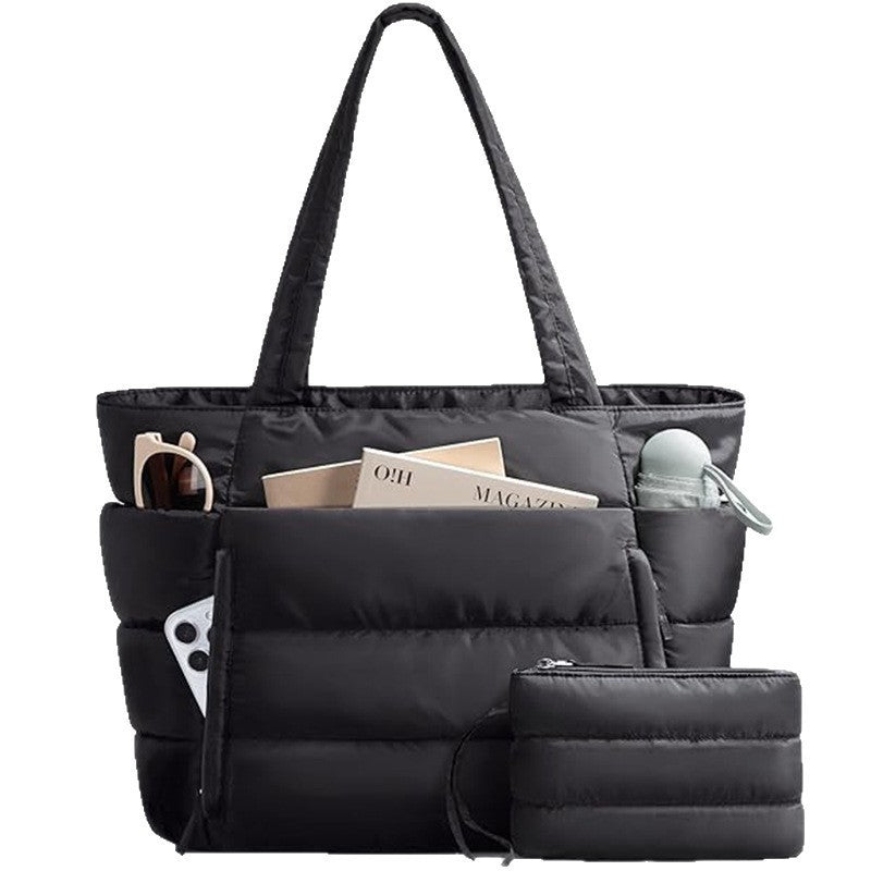 Fashionable everyday tote bag with multiple storage Stornfield