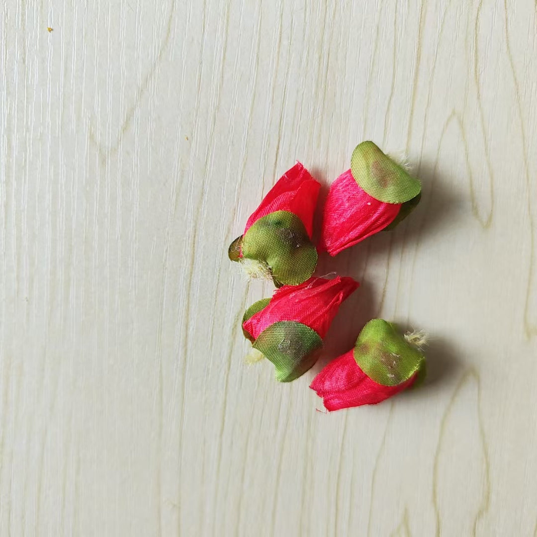 Realistic Silk Flower Embellishments