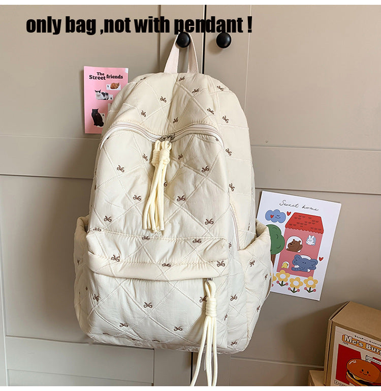 Quilted Casual School Backpack Stornfield