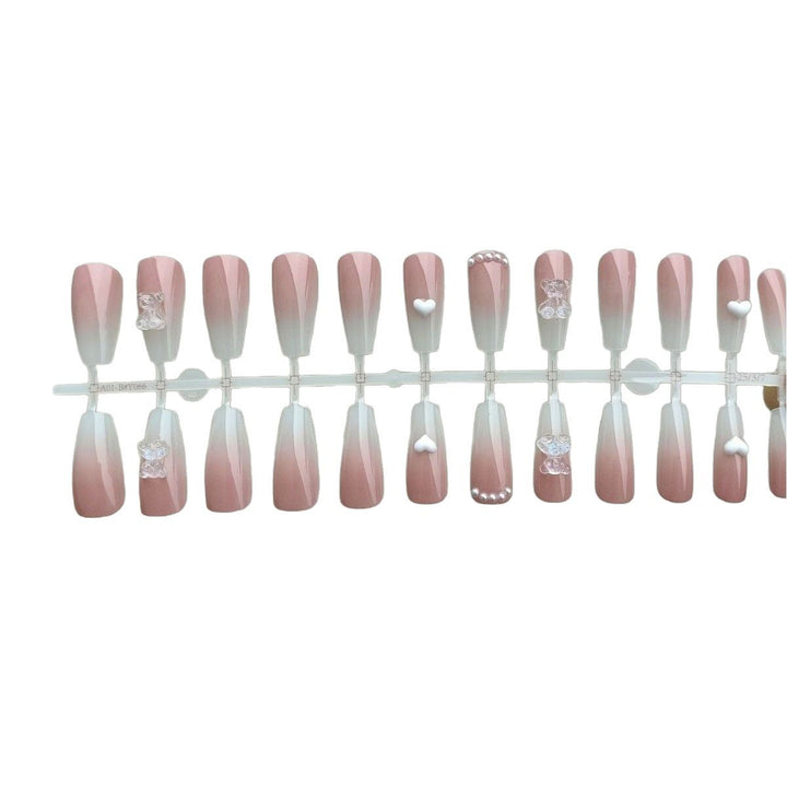 Artful Nail Art with Cute Bunny Pattern Cold Stornfield