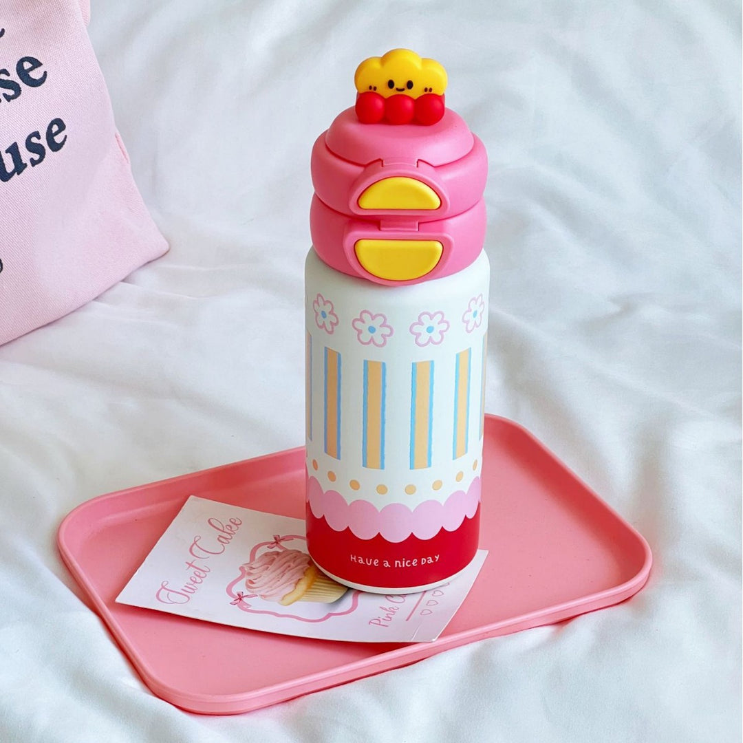 Women's water bottle with innovative lid Stornfield