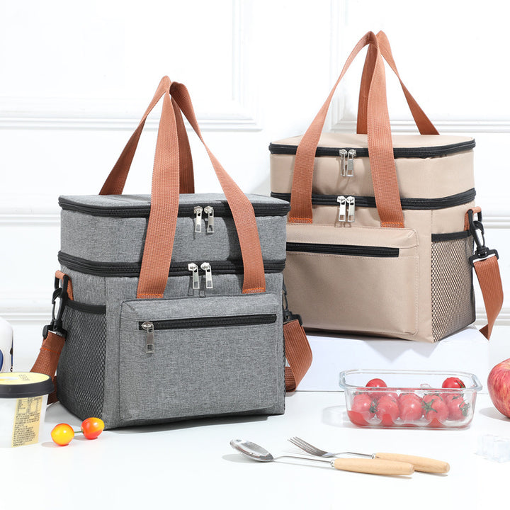 Multi-Compartment Insulated Food Storage Tote Stornfield