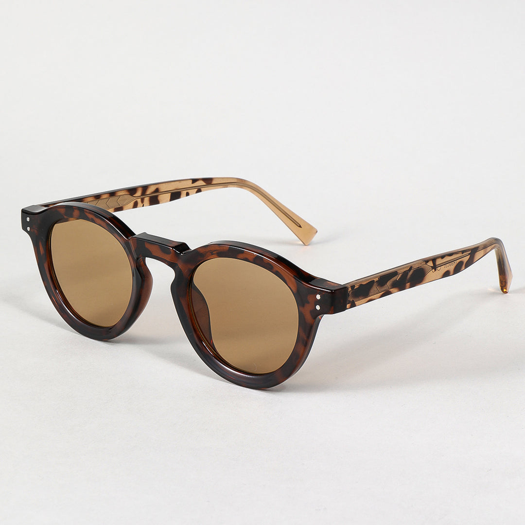Ladies fashionable sunglasses in classic round style Stornfield