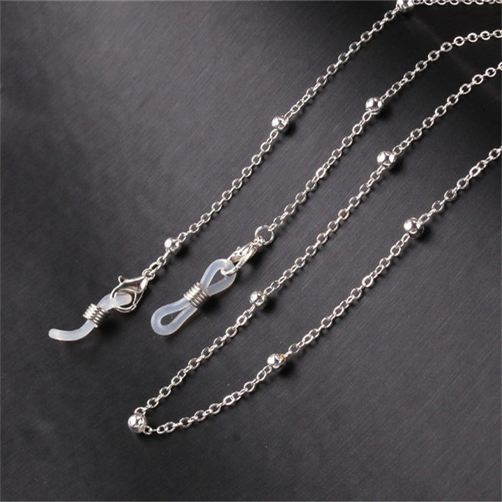 Silver Beaded Eyewear Chain Stornfield
