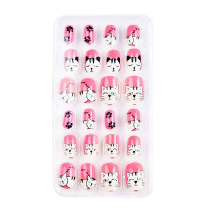 Decorative Animal-Themed Press-On Nails Stornfield
