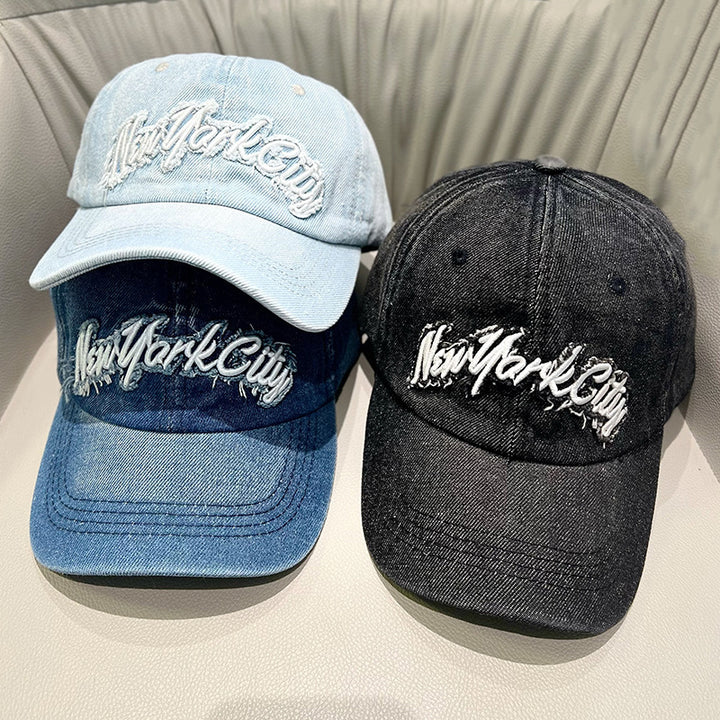Women's Distressed Denim Cap Stornfield