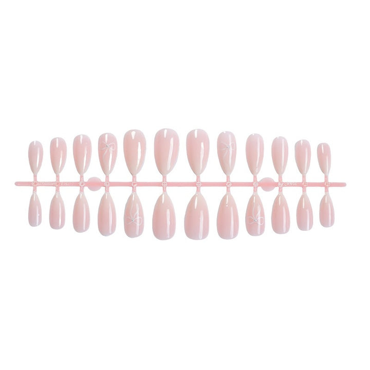 Elegant artificial nails with delicate patterns Stornfield