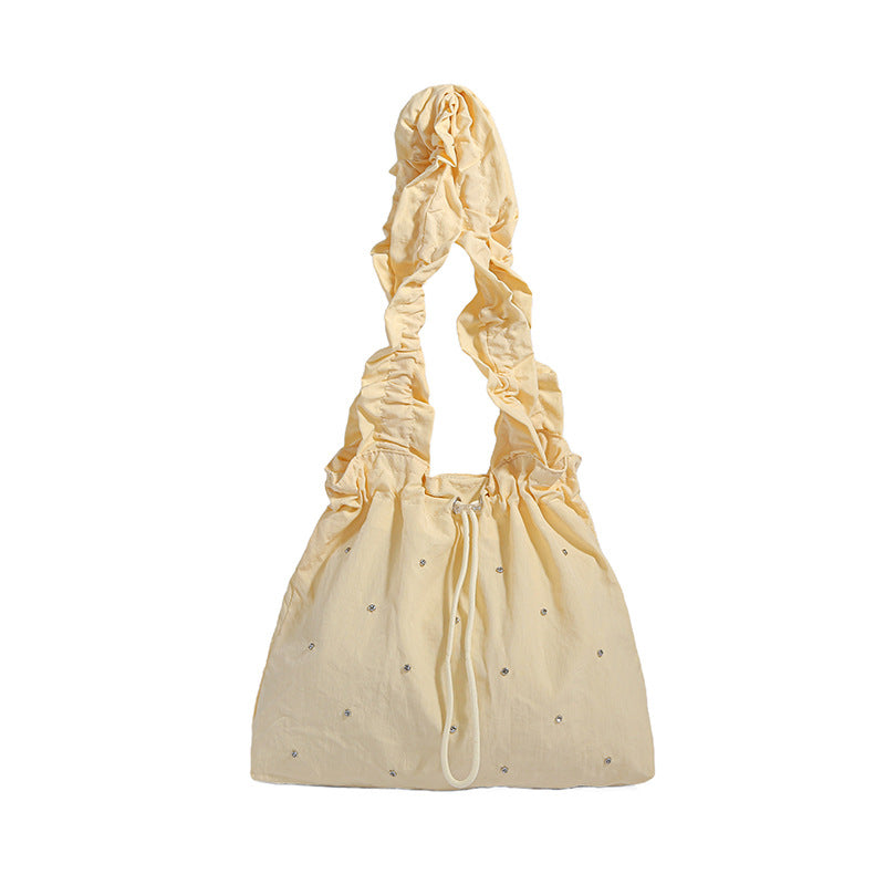 Elegant Gathered Slouchy Handbag
