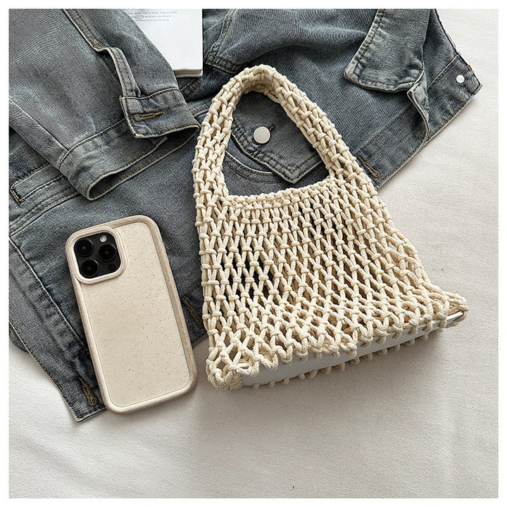 Handcrafted Macrame Tote Bag Stornfield