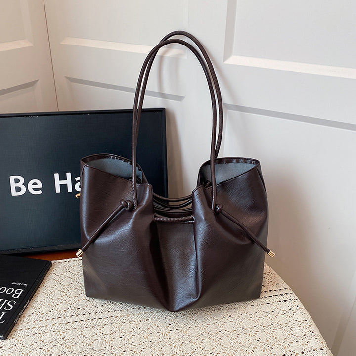 Stylish Soft Leather Tote