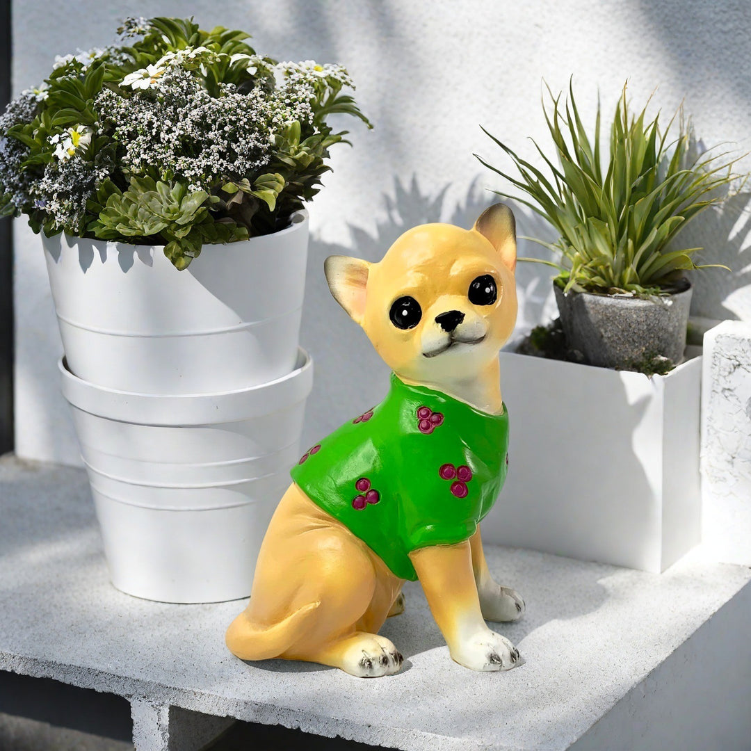 Decorative Sleeping Bulldog Figure Stornfield