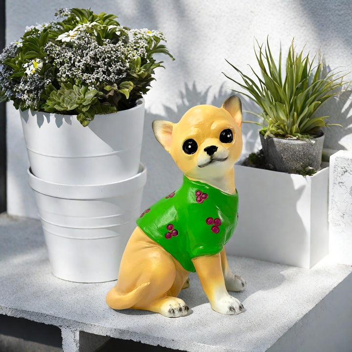 Decorative Sleeping Bulldog Figure Stornfield