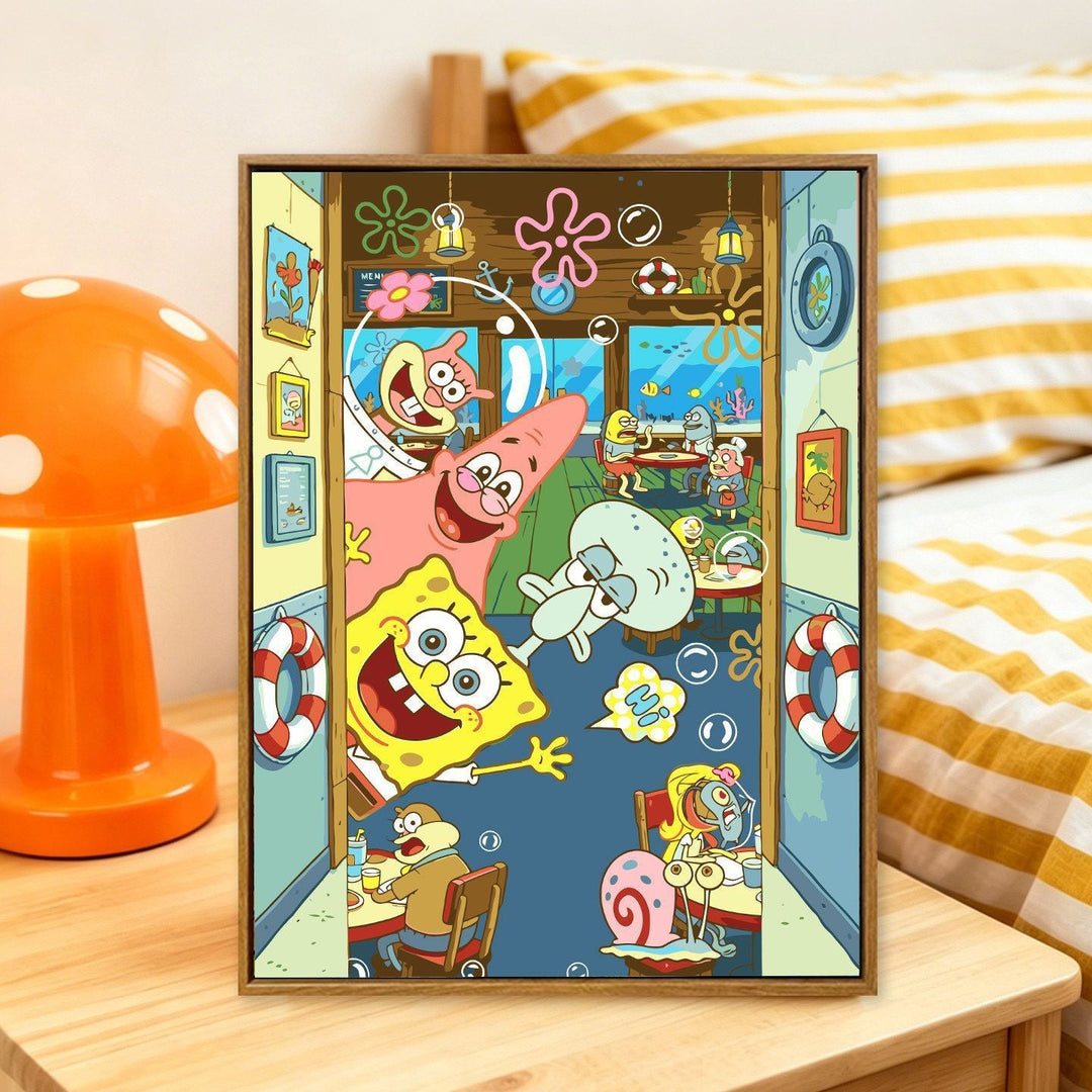 Cartoon Themed Art Print Stornfield
