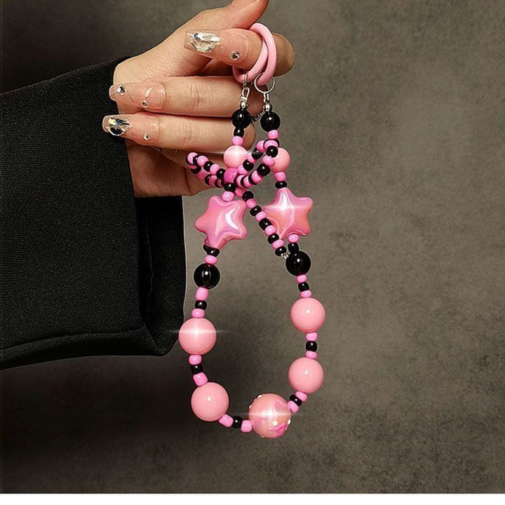 Fun-Themed Beaded Keychain Stornfield