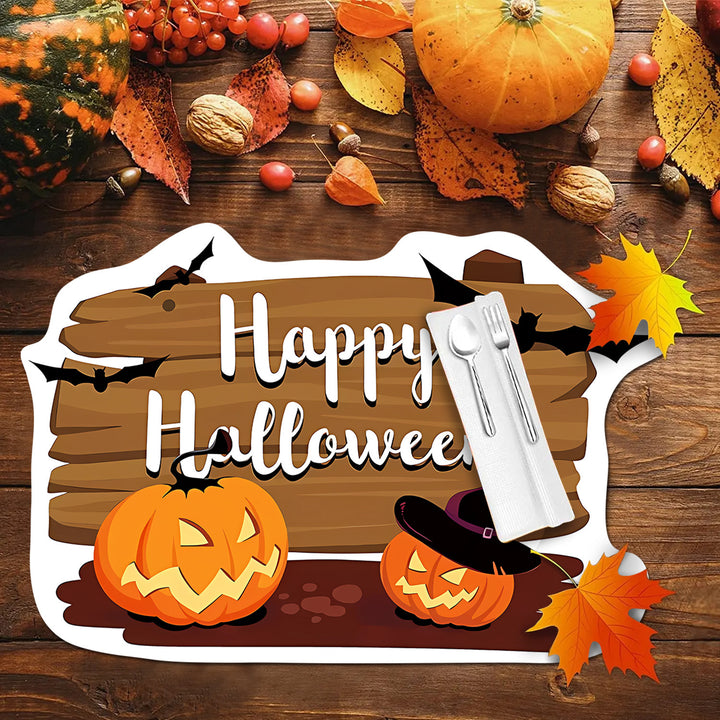 Halloween-Themed Decorative Table Mat