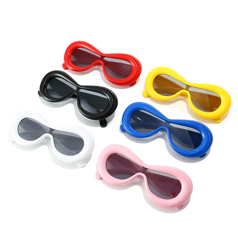 Women's futuristic eye mask sunglasses Stornfield