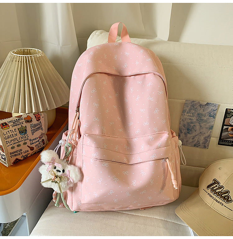 Cute Floral Print Backpack Stornfield